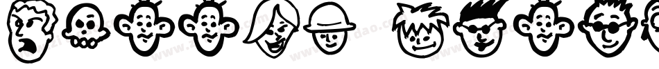 Smooth People CHILD字体转换